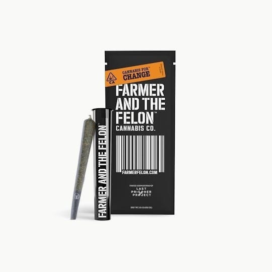 Farmer and the Felon - Lemon Cherry Gelato - Pre-Roll (1g) - 1