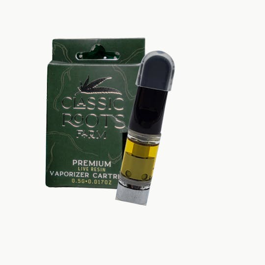 Classic Roots Farm - MSG Live Resin Vape Cart - 1