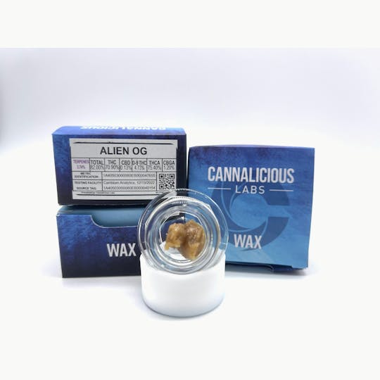 Cannalicious Labs - Alien OG Wax - 1