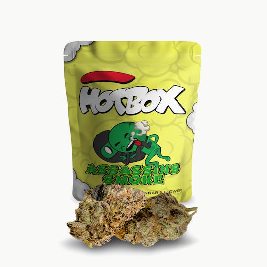 HOTBOX™ - HOTBOX | Assassins Smoke Indica (3.5g or 1/8th) Indoor Flower - 1