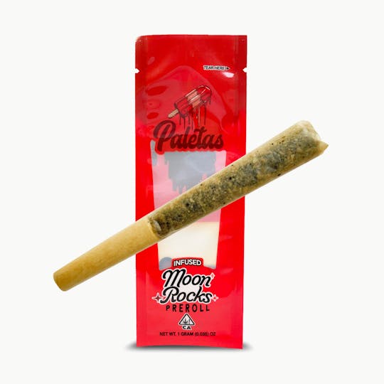 Paletas - Paletas: Strawberry Cough- Moonrock Infused Joint (1g) - 1