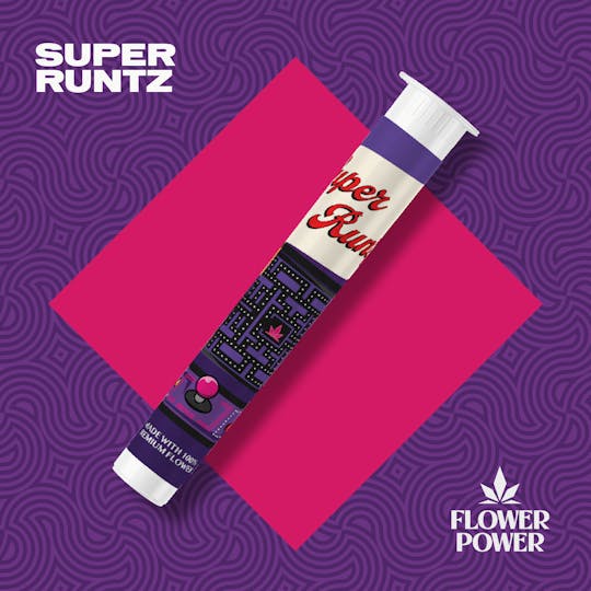 Flower Power Cannabis - Super Runtz 1G Preroll - 1
