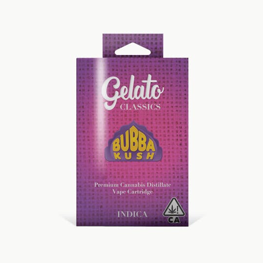 Gelato - Bubba Kush 1g Classics Cart - 1