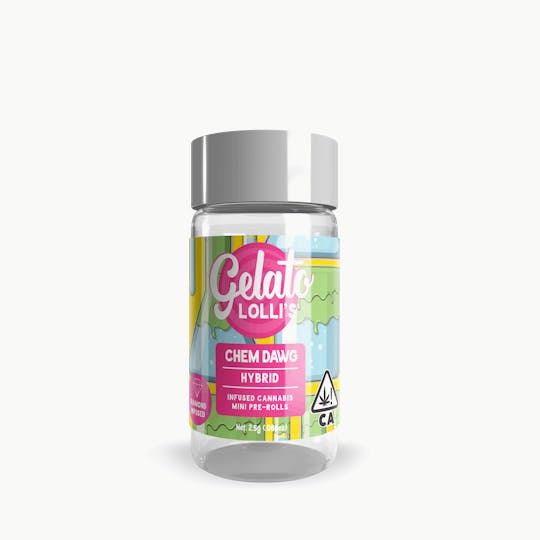Gelato - Chem Dawg .6G Lolli 5-Pack (3g) - 1