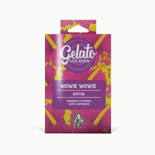 Gelato - Mowie Wowie 1g Live Resin Cart - 1