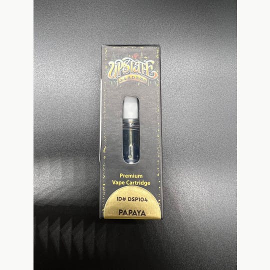 Upstate Gardens - 1g - Distillate Cartridge - Papaya (Indica) - 1