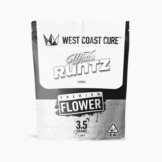 West Coast Cure - White Runtz 3.5G Premium Flower - 1