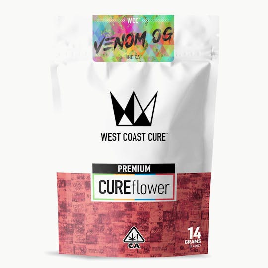 West Coast Cure - Venom OG - 14G Premium Flower - 1