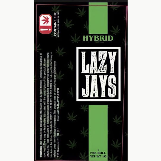 710 Diamond co - Lazy Jay's Pre-Rolls - Hybrid - 1