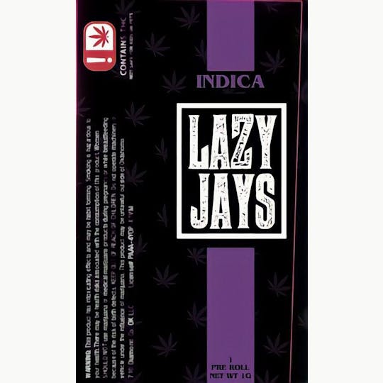 710 Diamond co - Lazy Jay's Pre-Rolls - Indica - 1