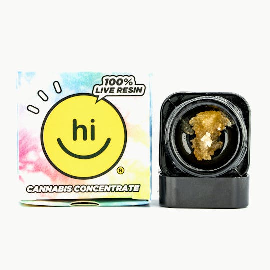 Hi Canna - Hi Concentrates - Live Resin Jar (1g) - Rocket Pop - 74% THC (I/S) - 1