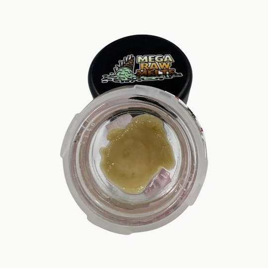 Indico - 1g Strawberry Lemon Pie Rosin - Mega Raw Melts - 1