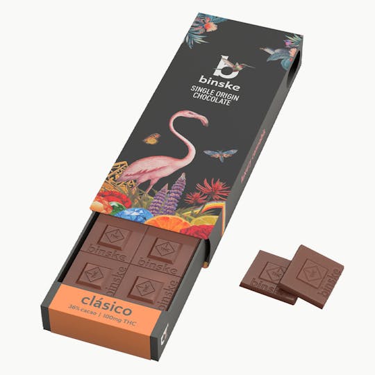 binske - Clásico Milk Chocolate Bar - 100mg - 1