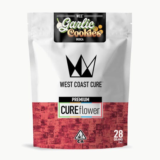 West Coast Cure - Garlic Cookies - 28G Premium Flower - 1