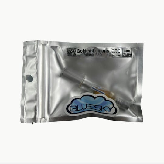 Indico - Golden Lemons Refined RSO- Blue Sky Extracts - 1