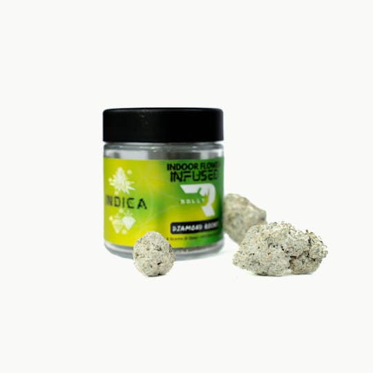 ROLLY - BLIZZARD BOB- DIAMOND INFUSED FLOWER (3.5G) - 1