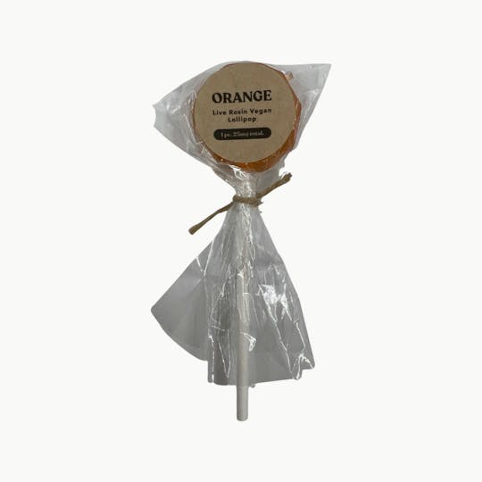 Indico - 25mg Live Rosin Orange Lollipop - 1