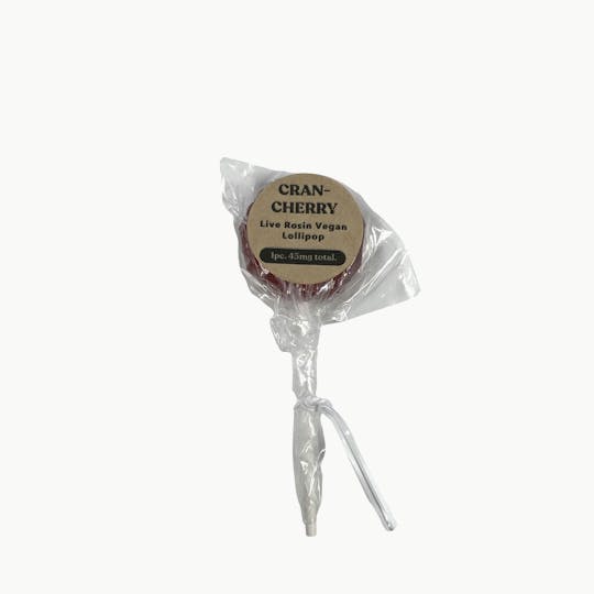 Indico - 45mg Live Rosin Cran-Cherry Lollipop - 1