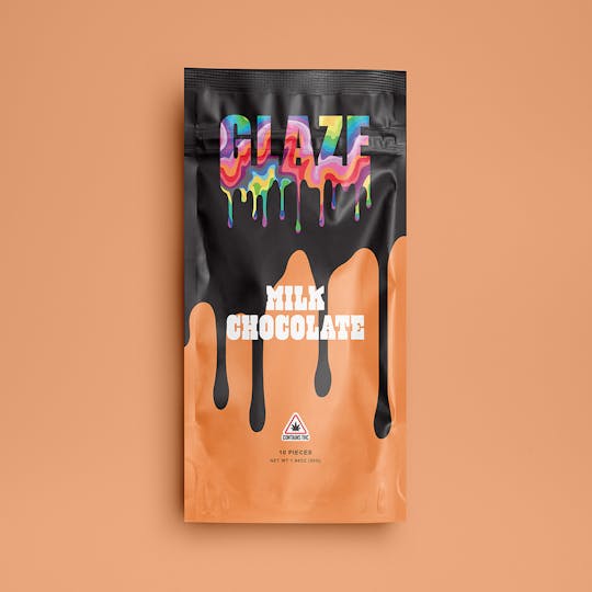 Glaze - Glaze | Milk Chocolate Bar | 100mg - 1