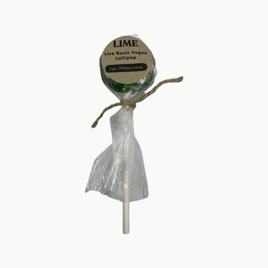 Indico - 100mg Live Rosin Lime Lollipop - 1