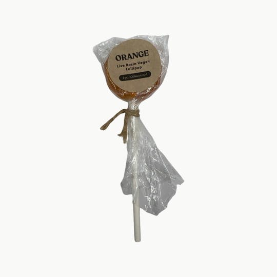 Indico - 100mg Live Rosin Orange Lollipop - 1