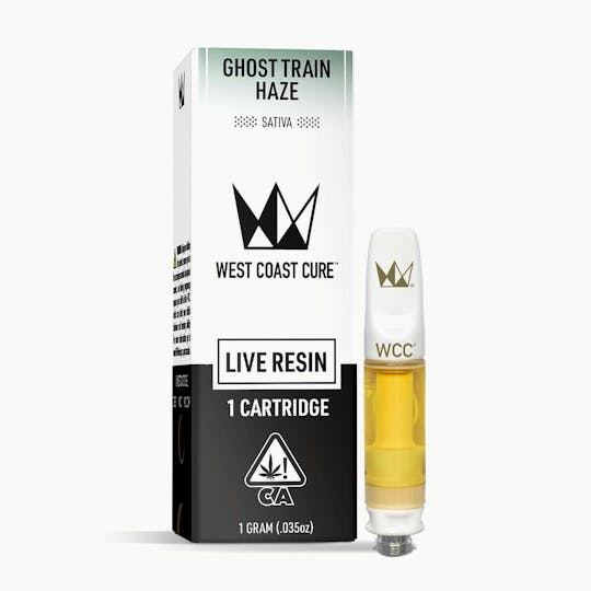 West Coast Cure - Ghost Train Haze Live Resin Cartridge - 1g - 1