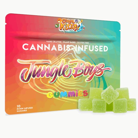 Jungle Boys - Jungle Boys | Cereal Killer (Apple Kiwi) - 100mg Rosin Gummies - 1