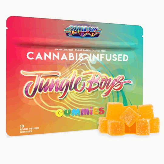 Jungle Boys - Jungle Boys | Rainbow Belts (Mango Orange) - 100mg Rosin Gummies - 1