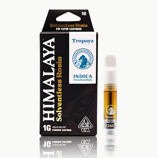 HIMALAYA - Tropaya (Solventless Rosin) Cartridge - 1G - 1