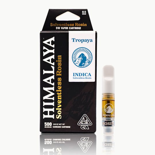 HIMALAYA - Tropaya (Solventless Rosin) Cartridge - .5G - 1