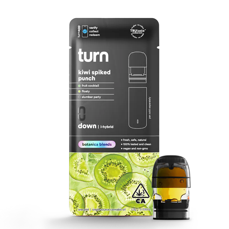 Turn Kiwi Spiked Punch Pod 1g pod