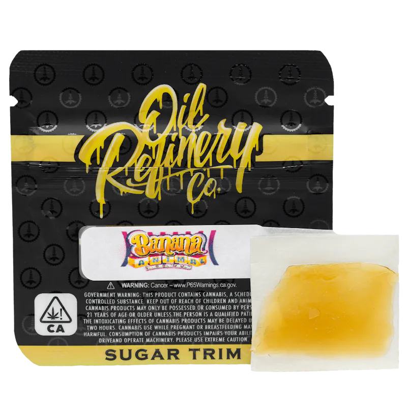 Jungle Boys Oil Refinery Co Banana Animal Mints - .5g Sugar Trim concentrate