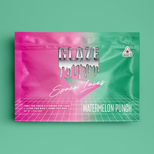 Glaze - Glaze | Watermelon Punch Space Laces | 100mg - 1