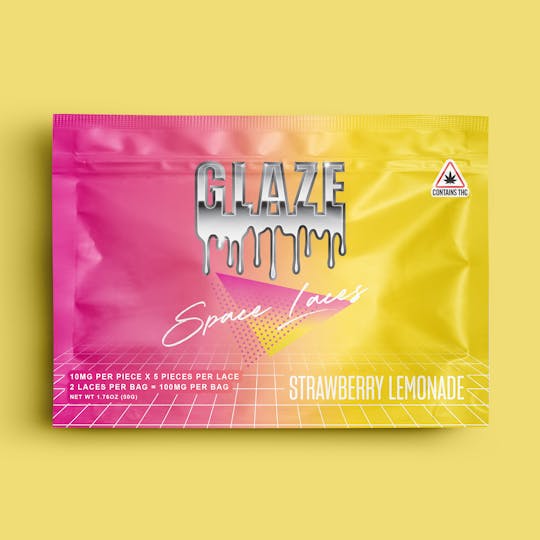 Glaze - Glaze | Strawberry Lemonade Space Laces | 100 mg - 1