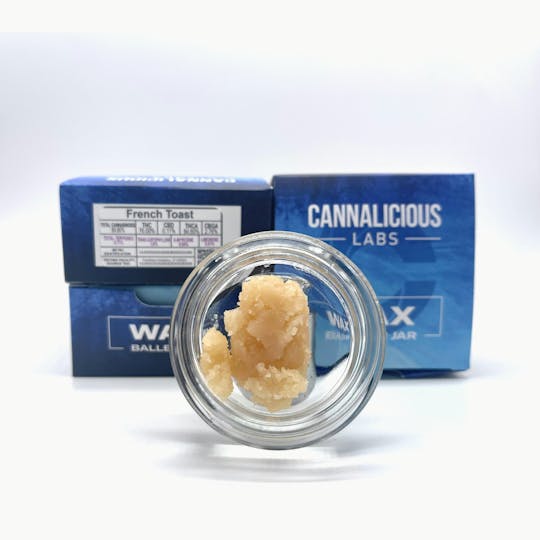 Cannalicious Labs - French Toast Wax - 7.0 Baller Jars - 1