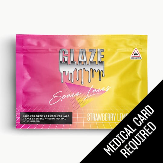 Glaze - Glaze | Strawberry Lemonade Space Laces | 500mg (MED) - 1