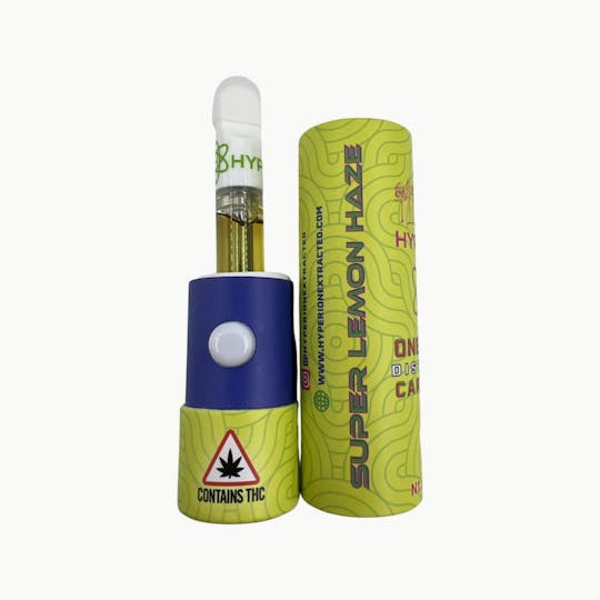 Indico - 1g Super Lemon Haze Distillate Cartridge -Hyperion - 1