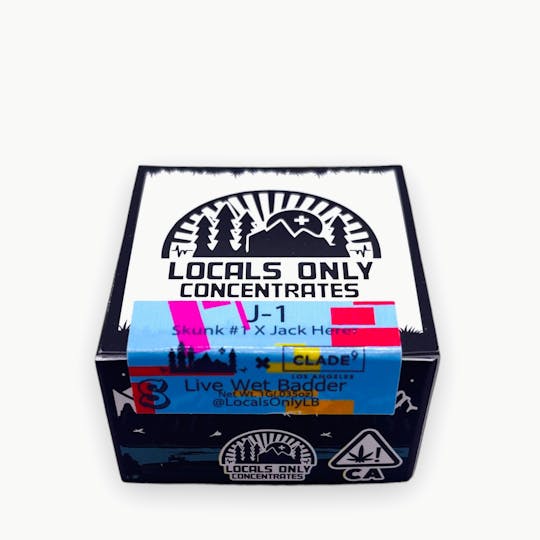 Locals Only Concentrates - J1 Live Wet Badder - 1