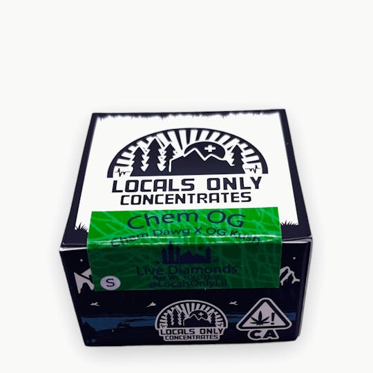 Locals Only Concentrates - Chem OG Live Diamonds - 1