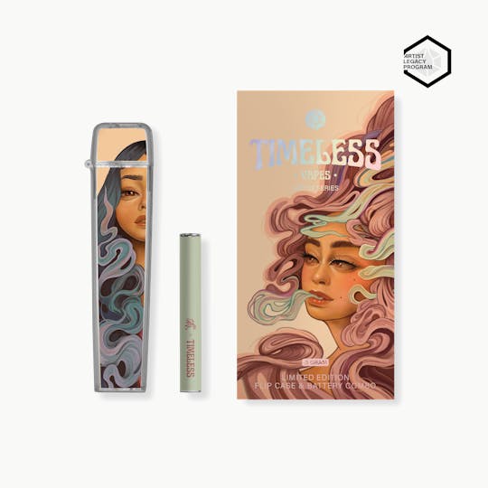 Timeless Vapes - Timeless Tatiana Suarez Flip Case & Battery Combo (500mg) - 1
