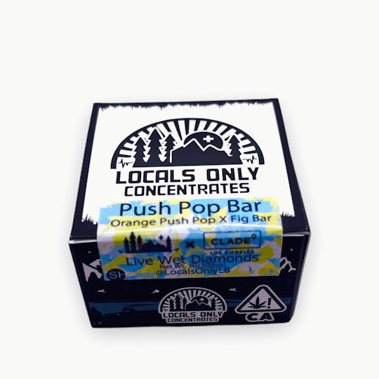 Locals Only Concentrates - Push Pop Bar Live Wet Diamonds - 1