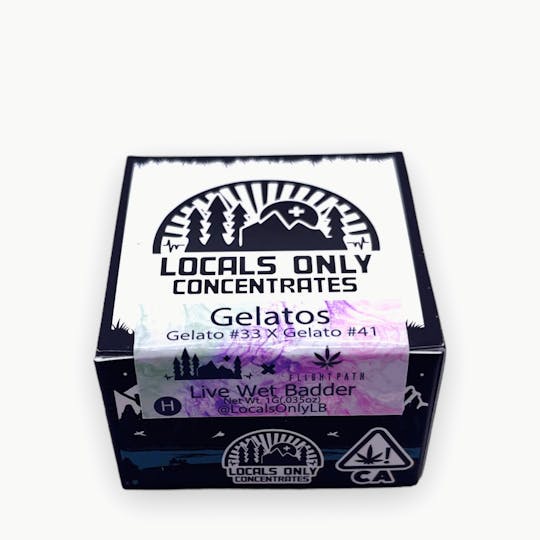 Locals Only Concentrates - Gelatos Live Wet Badder - 1