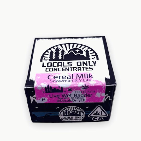 Locals Only Concentrates - Cereal Milk Live Wet Badder - 1