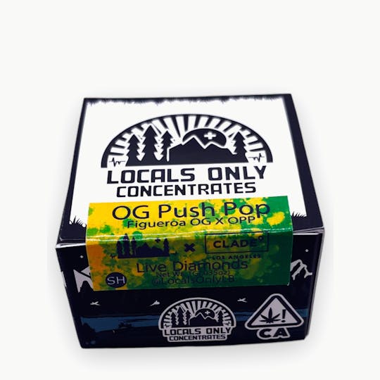 Locals Only Concentrates - OG Push Pop Live Diamonds - 1