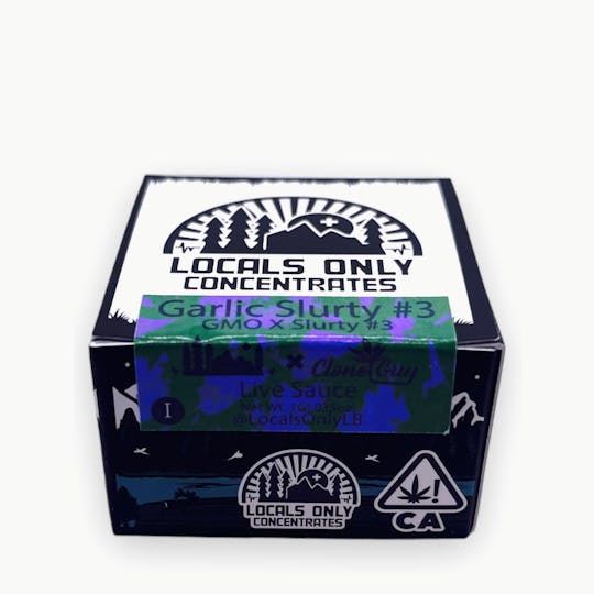 Locals Only Concentrates - Garlic Slurty #3 Live Sauce - 1