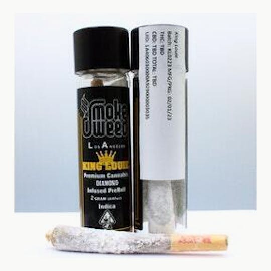 Smoke Weed LA - Smoke Weed LA - King Louie 2g-Pack Liquid Diamond Infused PreRolls - 1