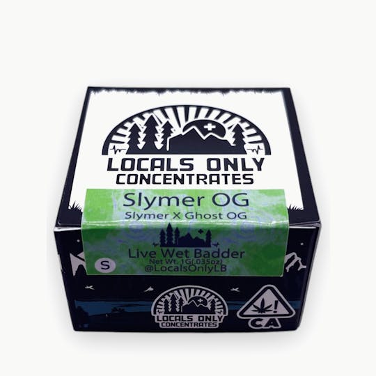 Locals Only Concentrates - Slymer OG Live Wet Badder - 1