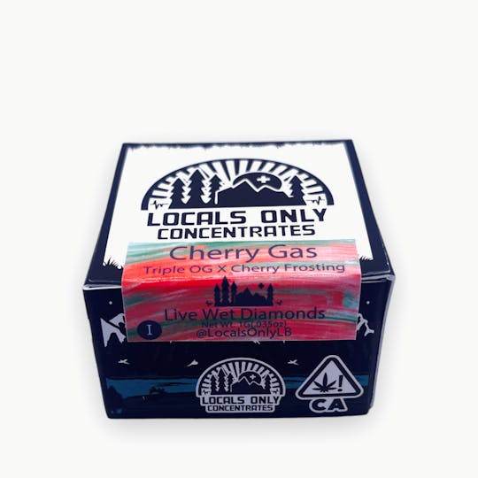 Locals Only Concentrates - Cherry Gas Live Wet Diamonds - 1