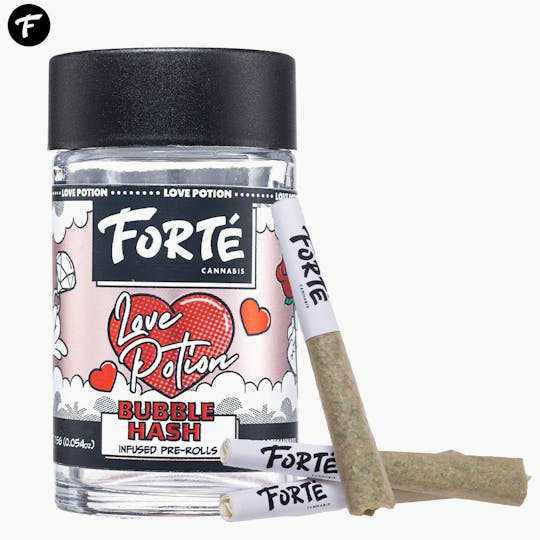 Forte Cannabis - Love Potion Bubble Hash Infused Pre-rolls (3 Pack) - 1