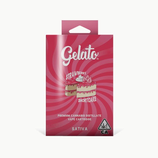 Gelato - Strawberry Shortcake 1g Flavor Vape Cart - 1